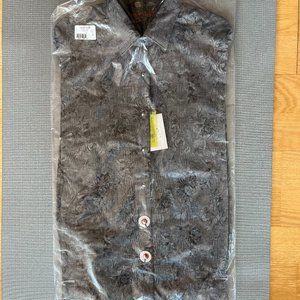 robert graham limited edition men's XL NWT - Black Onyx